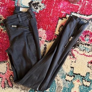 Rag & Bone zip detail skinny pants in grey. Size 24 and barely worn!